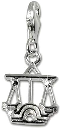 SilberDream Charm Anhänger 12 Wahl Sternzeichen 925 Echt Silber D3FC710X