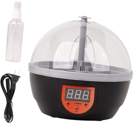 LOVIVER Eier-Inkubator, Temperaturregelung für den Haushalt, mit automatischem Eierdrehen, digitaler Inkubator für Wachteln, Enten, Gänse, Vögel, Tauben