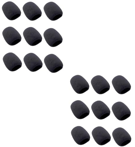 UPKOCH 18pcs Microphone Filter Cover Eva Mic Windscreen Karaoke Mic Cover for Microphone Protector Use in Home Studio