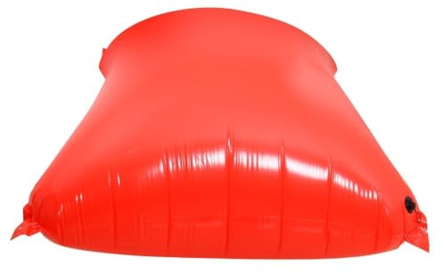 Lawnoval Cuscino per piscina fredda fuori terra, kit di chiusura per l'inverno, rosso, 180 x 230 x 90 cm