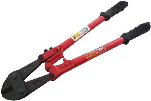 Am Tech 14 Heavy Duty Bolt Cutters High Carbon Steel Blades, Drop Forged, Hardened And Tempered