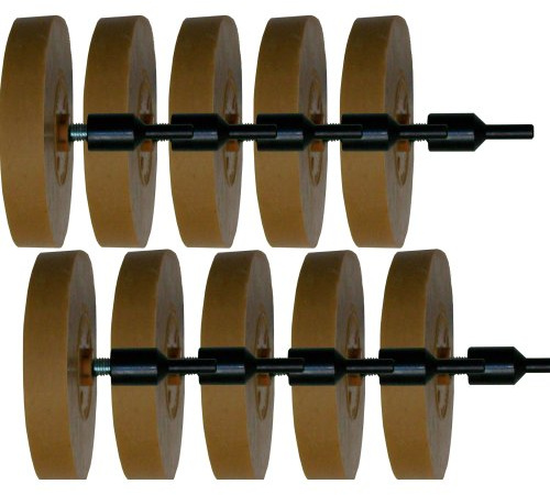 Lackierzubehör 10 Zierstreifen Radierer Folienradierer mit Adapter 88mm