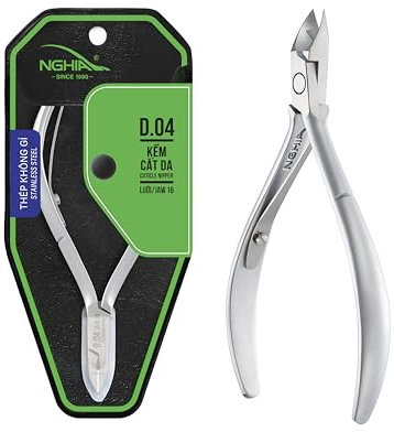 Nghia Stainless Steel Cuticle Nipper D-04 (Jaw16)