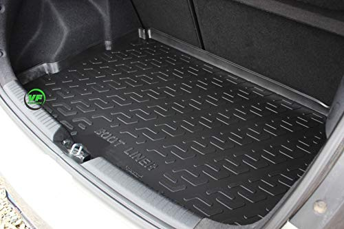 J&J AUTOMOTIVE | Gummi-Kofferraumwanne Kofferraum-Schutzmatte Kompatibel mit I30 Fließheck 2012-2017, Anti-Rutsch, 100% Passgenauigkei, Geruchlos