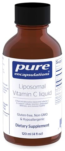 Pure Encapsulations Liposomal Vitamin C | Support for Cellular Function, Antioxidant Defenses and Immune Health* | 4 fl. oz.