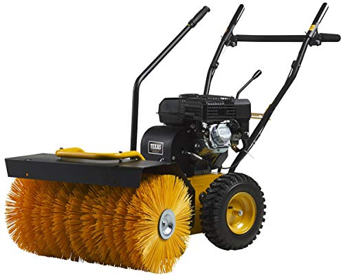TEXAS Handy Sweep 650TGE 212ccm E-Start Kehrmaschine Benzin Schneefräse Schneeräumer Motorbesen mit Antrieb Radantrieb | 60cm | 5,7PS | 4Takt | 3xVor.1xRück.
