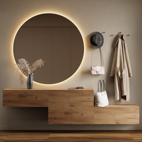 Planetmöbel Flur Möbel Garderobe 2X 160 cm Hängeschrank | Kompaktgarderobe, Garderobenschrank schmal mit Klappe, Dielenschrank mit Stauraum, Wandgarderobe hängend / stehend
