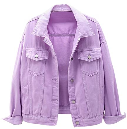 Sandbank Veste en Jean pour Femme, Coupe Slim Légère en Denim de Coton, 44