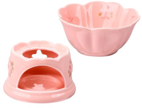 RORPOIR Chocolate Fondue Ceramic Melting Pot Bowl for Home Supplies for Fondue Pot and Candy Melting Supplies Use As Chocolate