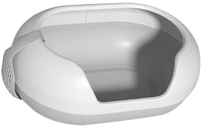 RNXRZANK Cat Litter Box Open Top Pet Litter Tray Extra Large Portable Cat Sandbox Cat