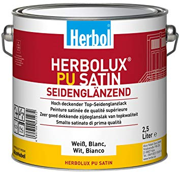 Herbol 20218 Herbolux Pu Satin ZQ 0,750 L, Weiß