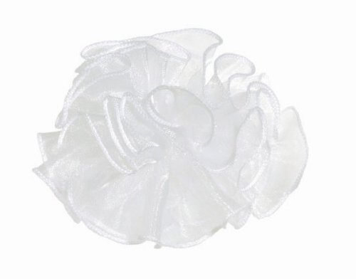 Taufkerzen Kerzen Tropfenfaenger aus Organza (Band), Kommunionskerzen