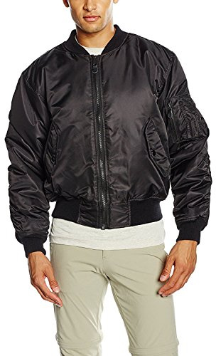 Mil-Tec Mixte Blouson Ma1® T/C Urban Veste, Noir, XL EU