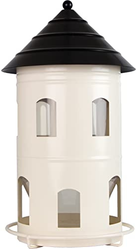 Wildlife Garden WG328 Gigant Futterstation Weiss - Vogelfutterhaus aus Metall