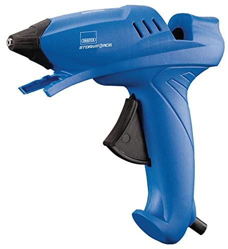 Draper 83660 Storm Force Gun with Six Glue Sticks (100W) 100 W 230 V , Blue
