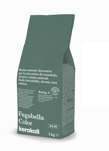Mortier pour joints Kerakoll Fugabella KK 50 vert foncé 3 kg