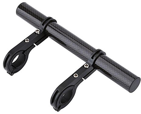 Fahrradlenker Erweiterung,Fahrrad Lenker Extender,Fahrrad Doppel Lenkerhalterung Verlängerung Halterung Für Fahrrad Licht Taschenlampe Tacho Für 31,8 Mm Und 25,4 Mm Lenker(Sc