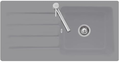 Villeroy & Boch Architectura 60-3360 01 SL Stone Keramikspüle Handbetätigung