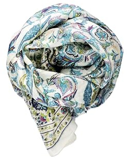 Petite Folie Damen Seidenschal, 180x50 cm, 100% Seide