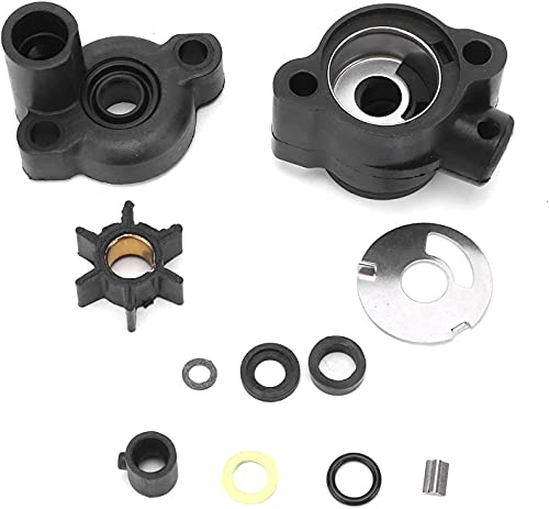 ghtmarrine Wasserpumpen-Impeller-Kit kompatibel mit Mercury Mariner 4/4,5/7,5/9,8 PS 46-70941A3 18-3446