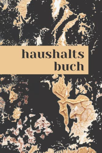 Haushaltsbuch: Für die Perfekte Haushaltsplanung - Alle Finanzen im Überblick - Einnahmen Ausgaben Buch - Einfach Praktisch und Übersichtlich - Cover Schwarz