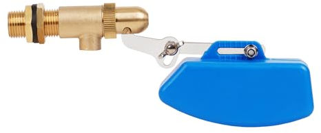 MOGOULUA 1/2 Schwimmerventil Aus Messing 1/2 Zoll Ventil mit Schwimmer mit verstellbarem Arm Auto Fill Feed Befeuchter Für Automatische Viehtränken Wassertank Aquarien