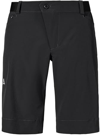 Schöffel Herren Shorts Style Keitele MNS, schnell trocknende Radlerhose mit radspezifischer Passform und 4-Wege-Stretch, Fahrradhose aus recyceltem Material