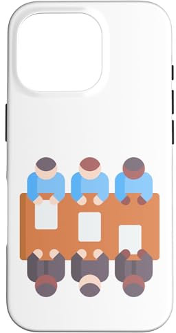 Meeting in The Conference Room Boardroom Meeting Office Case for iPhone 16 Pro
