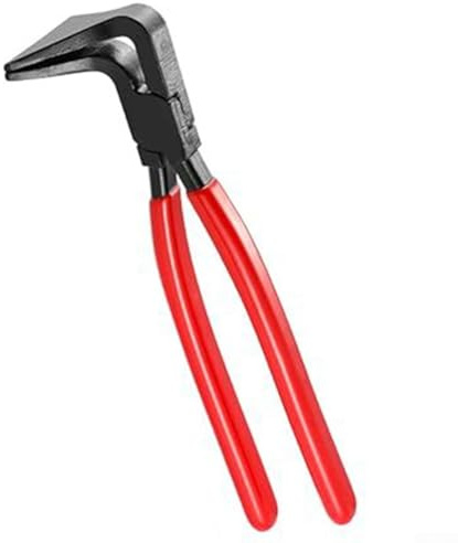 Zilimontt Juego de alicates de doblado de chapa – 3 piezas de alicates plegables de acero de alto carbono con recto, 45° y 90° para reparación de automóviles y proyectos de metalurgia