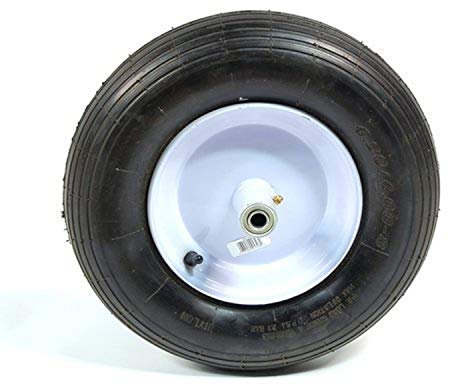 ARNOLD 39,4 cm Roue de brouette avec Chape nervurée