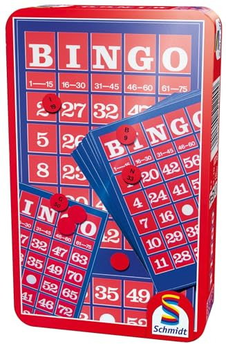 Schmidt Spiele 51220 Bingo, Bring Mich mit Spiel in der Metalldose