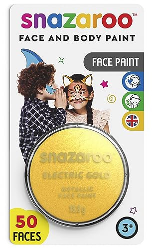 SNAZAROO 18ML BLISTER ORO METALICO