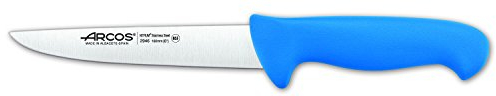 Arcos Fleischermesser aus Edelstahl mit Schmaler Klinge 160 mm - Professionelles Messer mit Ergonomischem Griff aus Polyoxymethylen - Blau, Serie 2900