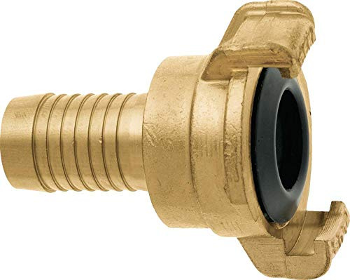 Geka 20103SB Schlauchstück 2000 3/4 Zoll MS drehbar 19 mm, Gold, 18 x 8 x 13 cm