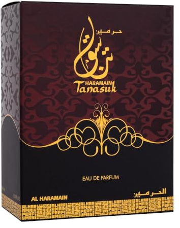 Al Haramain Tanasuk Extrait de Parfum Spray for Unisex, 3.4 Ounce