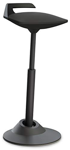 aeris Muvman High Stehhocker – ergonomische Stehhilfe – Stehsitz für gesundes und aktives Sitzen und Stehen – Stehstuhl höhenverstellbar mit 60-93 cm Sitzhöhe