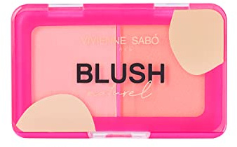 VIVIENNE SABÓ | Paletta Duo Fard 03 | Tono intenso e morbido misto | Per tutti i tipi di pelle | Cruelty Free (Brown)