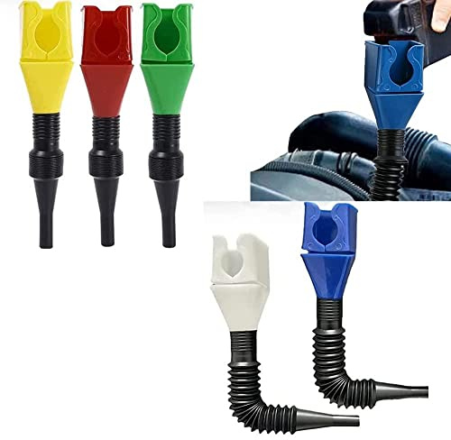 BVSPA Entonnoir flexible pour carburant de voiture, moto, camion, huile, essence, tuyau d'extension