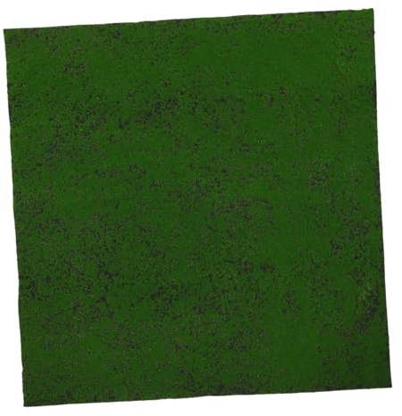 HOMSFOU Künstliche Moosplatten Grün Für Terrassen Dekoration Künstliches Moos Als Basis Für Miniaturlandschaften Und Modellbau