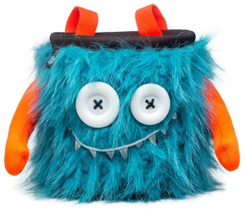 8BPLUS Kreidebeutel zum Klettern, Bouldern, Gürtel und Geschenkbox enthalten, breite Öffnung, Bürstenhalter für Links- und Rechtshänder (Gustav)