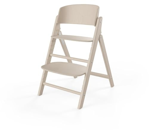 CYBEX Gold CLICK & FOLD Hochstuhl 3in1-Set, Mitwachsend, Light Natural | Mitwachsend, 6 Monate bis 99 Jahre, inkl. Baby-Set und Tablett, ergonomische Sitzposition, geschwungene Rückenlehne