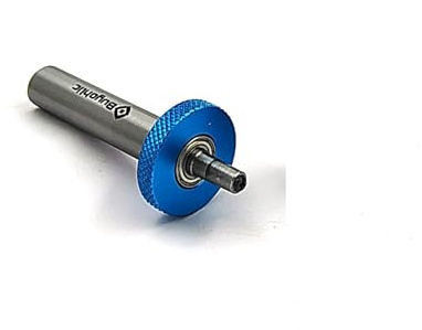 Buyohlic Adaptador de taladro micro fino en miniatura de 0-1/8 pulgadas / 0-3 mm JT0 sin llave portabrocas cónico para montar adaptador de portabrocas (adaptador de micro taladro de 1/2 pulgada)