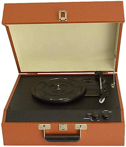 Tocadiscos De Vinilo, Fonógrafo Creativo Antiguo con Bluetooth O Reproductor De Discos De Vinilo PU, Fonógrafo Retro, Adornos Europeos De Madera, Tocadiscos, Gramófono