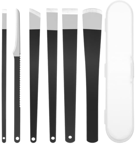 YBEATY 12 Pcs Pedicure Knife Set Callus Shaver Ingrown Toenail Tool Nail Knives Cuticle Remover Foot Callus Remover Tool for Foot Scraper Care Dead Skin Corn File Rasp