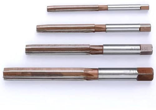 1/8 1/4 1/2 Milling Cutter Reamer HSS CNC Chuck Straight Handle Hand Reamer 3/16 5/16 3/8 5/8 3/4 5/32 7/16 9/16 7/8 1inch((3I4-7I8-1)3pcs)