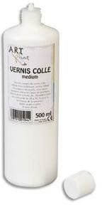 Art Plus 365719 Vernis colle Médium 500 ml Blanc