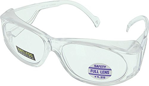 MS Magnifying Safety Glasses - Anti-Fog, 2.25 - MS225
