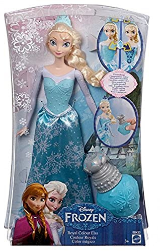 Mattel Disney Princess BDK33 - Farbwechselzauber ELSA Puppe