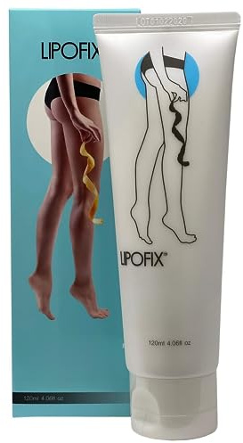 LIPOFIX Anti Cellulite Cream Luxurious Formula Body Contour Cream Effectively Tone Smooth and Firm. 4.06 Oz