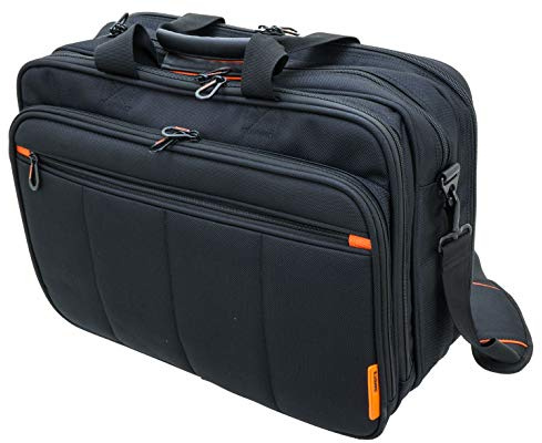 Bowatex Aktentasche Business Laptop Dokumenten Tasche 44 cm Schwarz Davidts